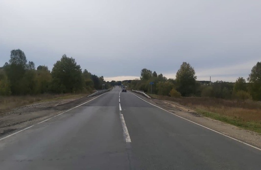 Ремонт участка автомобильной дороги в Уренском районе Нижегородской области
